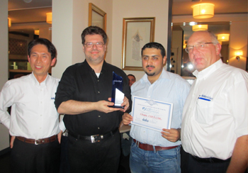 Datavideo Distributor of the Year - 2012 | Oasis Enterprises