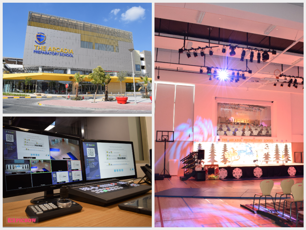 Audio-Visual, Lighning for Performance and multi-purpose hall | Arcadia Preparatory School Oasis Enterprises